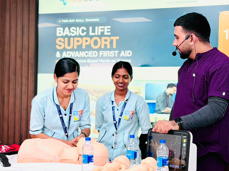 BLS & Advanced First Aid Simulation-Based Hands-On Training